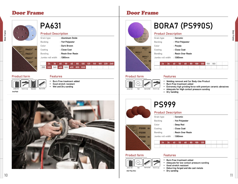Abrashive and Membranes